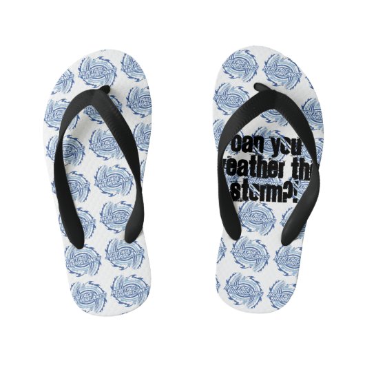 Heritage Hurricanes Kinder Flip Flop Sandals (Voetbed)