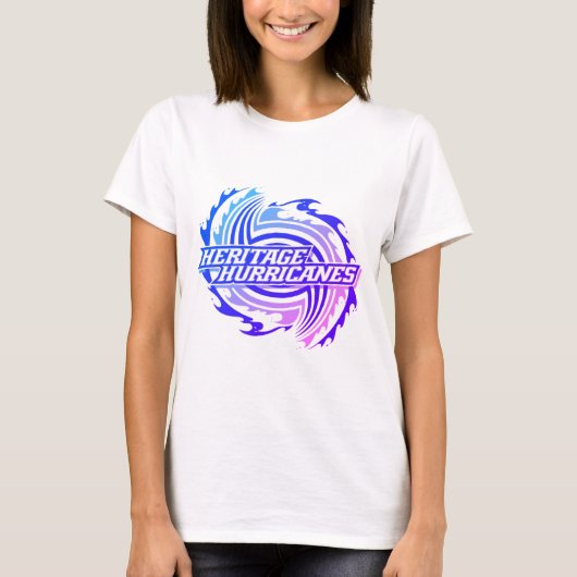 Heritage Hurricanes Miami Logo T-Shirt (Voorkant)