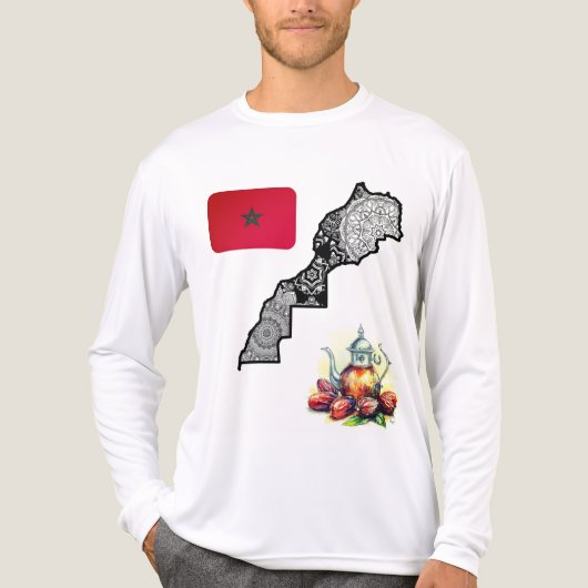 “Heritage in Fashion” Tri-Blend Shirt (Voorkant volledig)