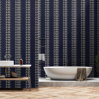 Heritage Luxe (Indigo + Earth) Luxe Behang