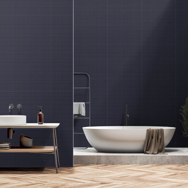 Heritage Luxe nr. 4 (Indigo + Aarde) Luxe Behang (Badkamer)
