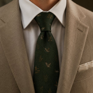 Heritage Mallard Forest Groen Stropdas