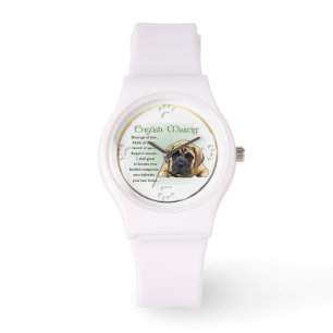 Heritage of Love English Mastiff Horloge