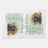 Heritage of Love English Mastiff Theedoek (Horizontaal)