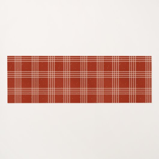 Heritage Plaid Yogamat (Achterkant (horizontaal))