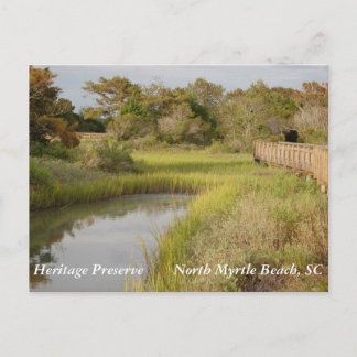 Heritage Preserve - North Myrtle Beach, SC Briefkaart