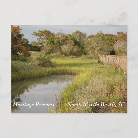 Heritage Preserve - North Myrtle Beach, SC Briefkaart (Voorkant)