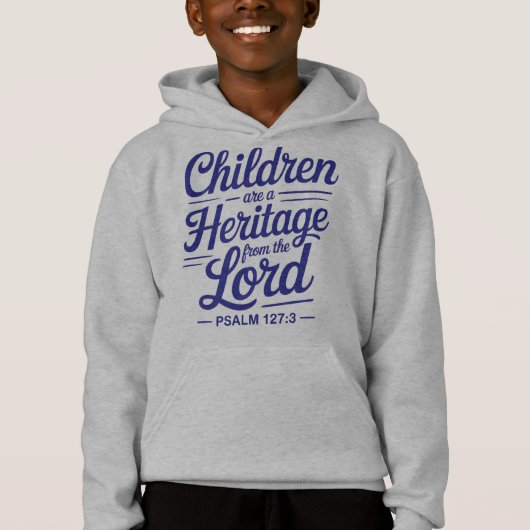 Heritage Pride Kids Hoodie Ontwerp (Voorkant)