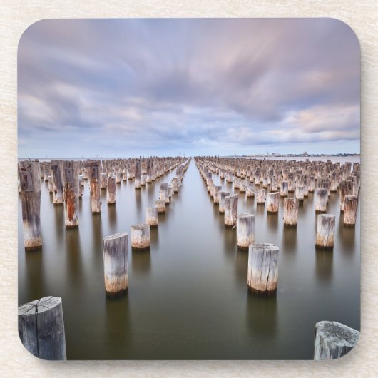 Heritage Princes Pier Bier Onderzetter (Voorkant)