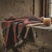 Heritage Rode Plaid - Warm, Geweven Traditie Deken