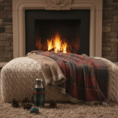 Heritage Rode Plaid - Warm, Geweven Traditie Deken
