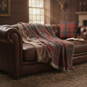 Heritage Rode Plaid - Warm, Geweven Traditie Deken