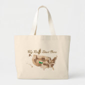 Heritage Roots Bag Grote Tote Bag (Voorkant)