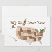 Heritage Roots Stationery Briefpapier (Voorkant / Achterkant)