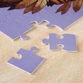 Heritage Tribal Mask Art - Symbolische Feathered Legpuzzel (Zijkant)