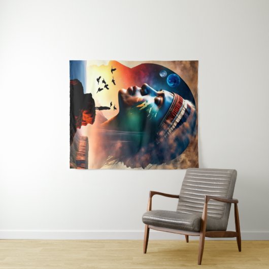 Heritage Warrior Art Wandkleed (In Situ (horizontaal))