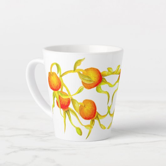 Herjaars aankomst op een kleine latte Mok (R) (Linkerhoek)