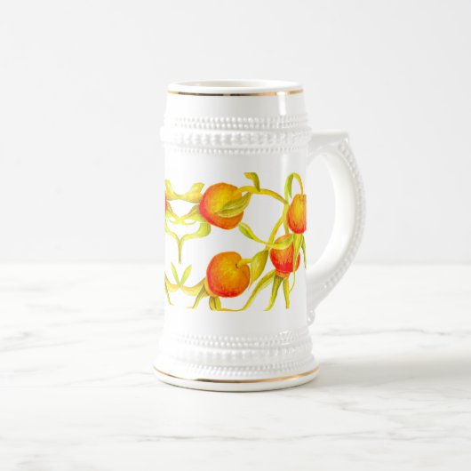 Herjaars aankomst op een stein (R) Bierpul (Voorkant rechts)