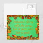 Herjaars glorie briefkaart (Voorkant / Achterkant)