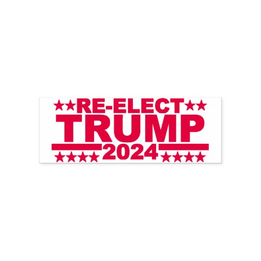 HERKIEZING DONALD TRUMP 2024 STAMP  ZELFINKTENDE STEMPEL (Design)
