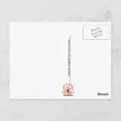 Herkomst van de bijbel briefkaart (Achterkant)