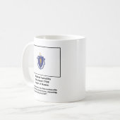 Herkomst van de naam Massachusetts Koffiemok (Voorkant links)