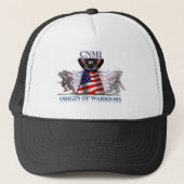 Herkomst van de Warriors Trucker Pet (Voorkant)