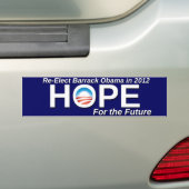 Herkozen Barack Obama Bumpersticker (Op auto)