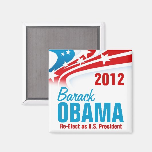 Herkozen Barack Obama Magneet (Voorkant / Achterkant)