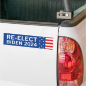 Herkozen Biden 2024 Bumpersticker (Op Truck)