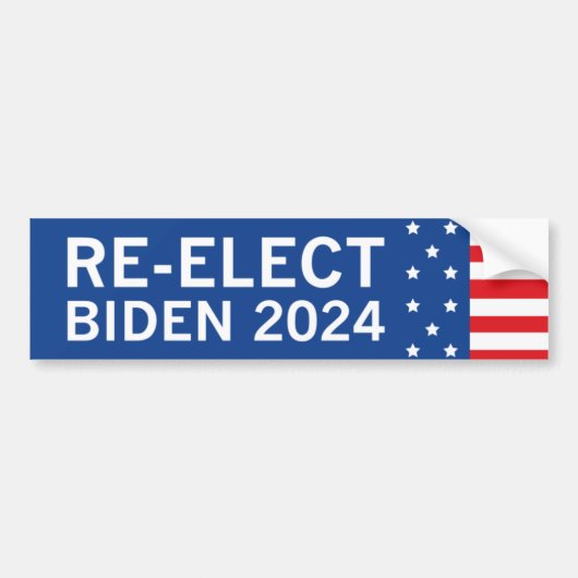 Herkozen Biden 2024 Bumpersticker (Voorkant)