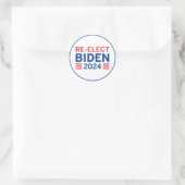Herkozen Biden 2024 Ronde Sticker (Tas)