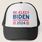 Herkozen Biden 2024 Trucker Pet (Voorkant)