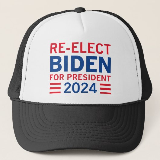 Herkozen Biden 2024 Trucker Pet (Voorkant)