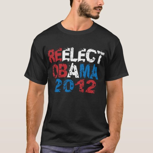 Herkozen Obama 2012 T-shirt (Voorkant)