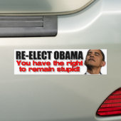 Herkozen Obama Bumpersticker (Op auto)