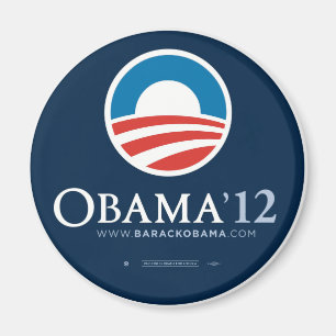 Herkozen President Barack Obama 2012 Magneet