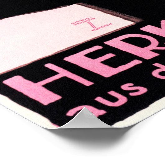 HERKULES BIER Ludwig Hohlwein German Sachplakat Poster (Hoek)