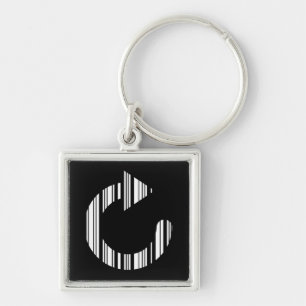 HERLAAD PICTOGRAM BAR CODE Computer Barcode Patroo Sleutelhanger