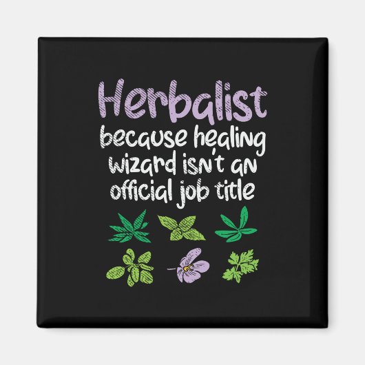 Herlabt Herbs Funny Magneet (Voorkant)