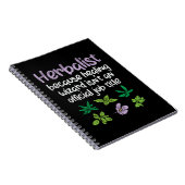 Herlabt Herbs Funny Notitieboek (Rechterzijde)