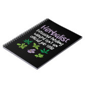 Herlabt Herbs Funny Notitieboek (Linkerzijde)