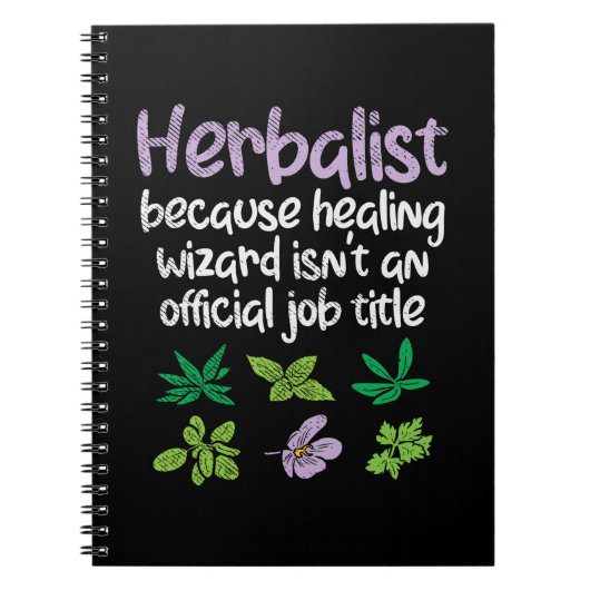 Herlabt Herbs Funny Notitieboek (Voorkant)