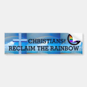 HERLAIM DE RAINBOW BUMPERSTICKER (Voorkant)