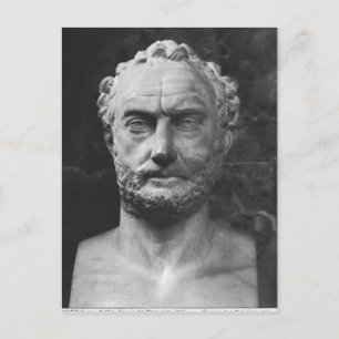 Herm van een man, zogenaamd Thucydides Briefkaart