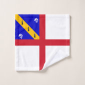 Herm-vlag Bad Handdoek (Wasdoekje)