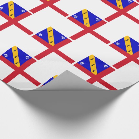 Herm-vlag Cadeaupapier (Hoek)