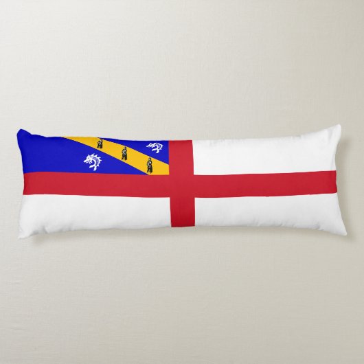 Herm-vlag Lichaamskussen (Achterkant)