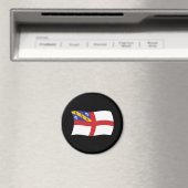 Herm Vlag Magneet (Insitu (Vaatwasser))