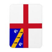 Herm-vlag Magneet (Verticaal)